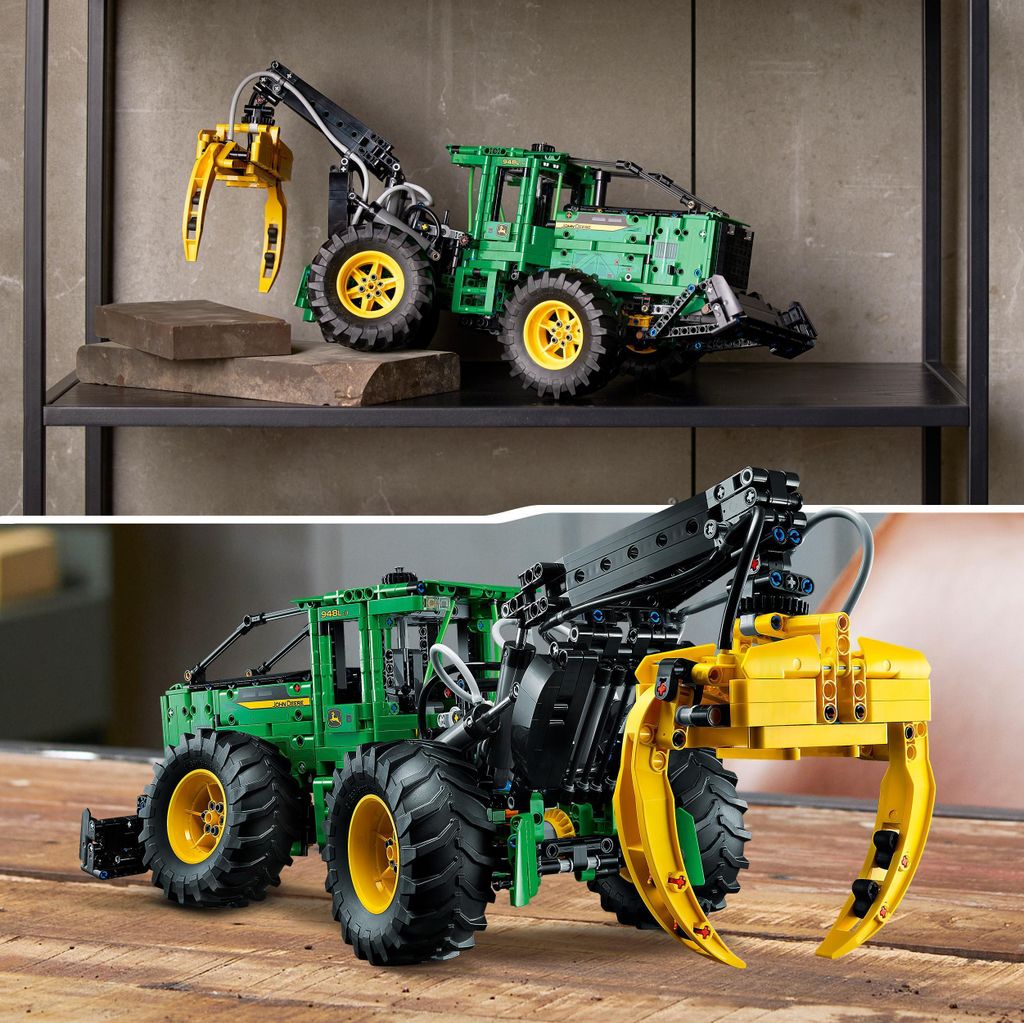 LEGO Technic Ciągnik zrywkowy John Deere 948L-II, zabawka Zdjęcie produktu 
