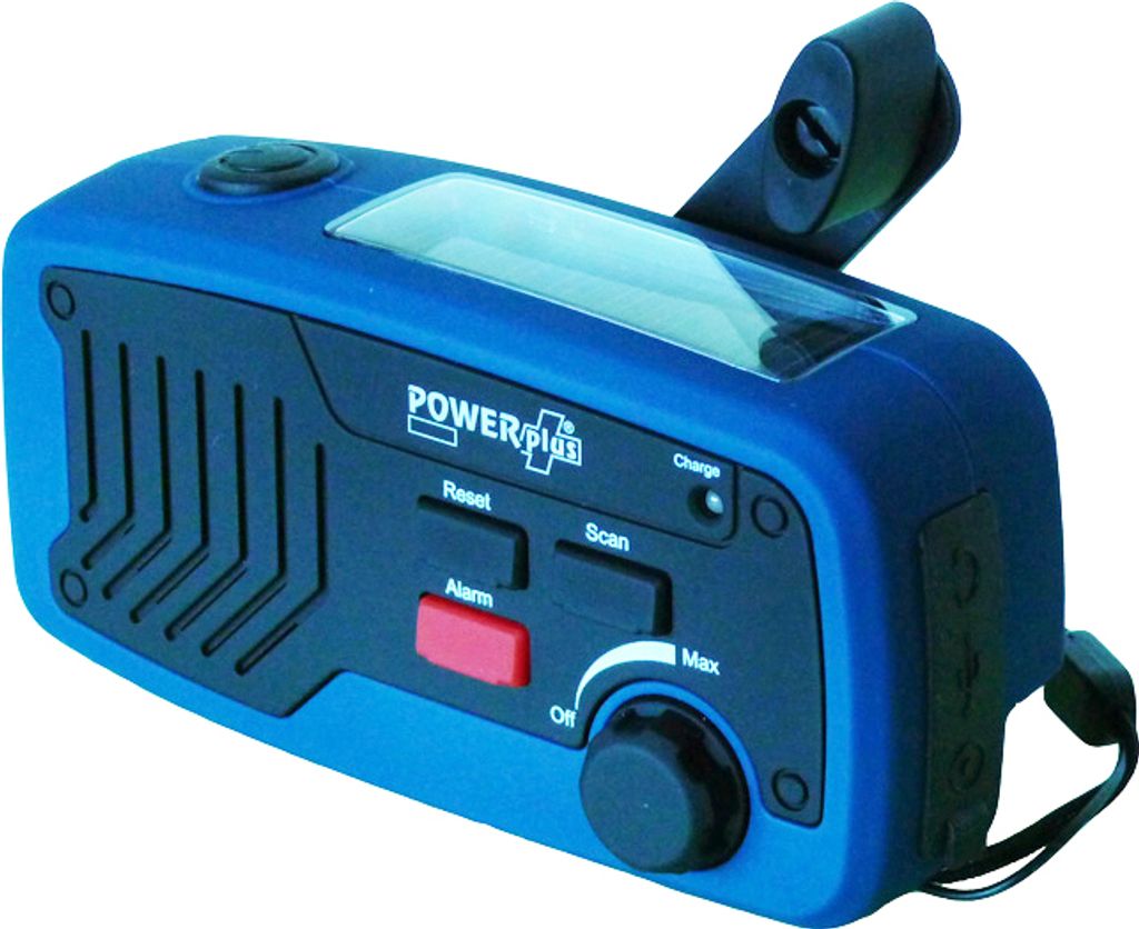 FM rádio Panther 5 v 1 13,5 x 6,2 cm modrá/černá Obrázek produktu 3
