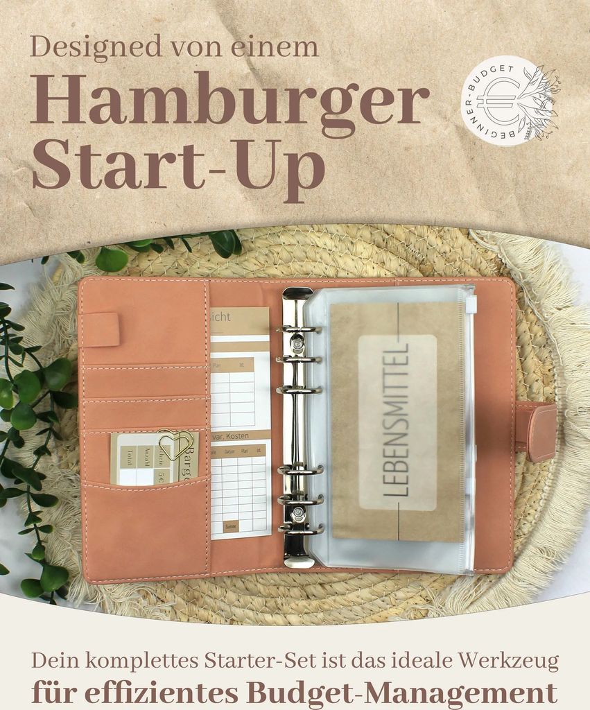 BeginnerBudget® Budget Planner Deutsch A6 Gecko-Style Produktbild 5