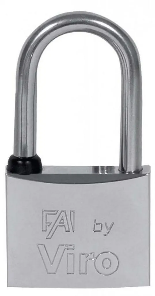 Cadenas de sécurité Mare Viro à anse longue 40x42 mm pour grille et portail