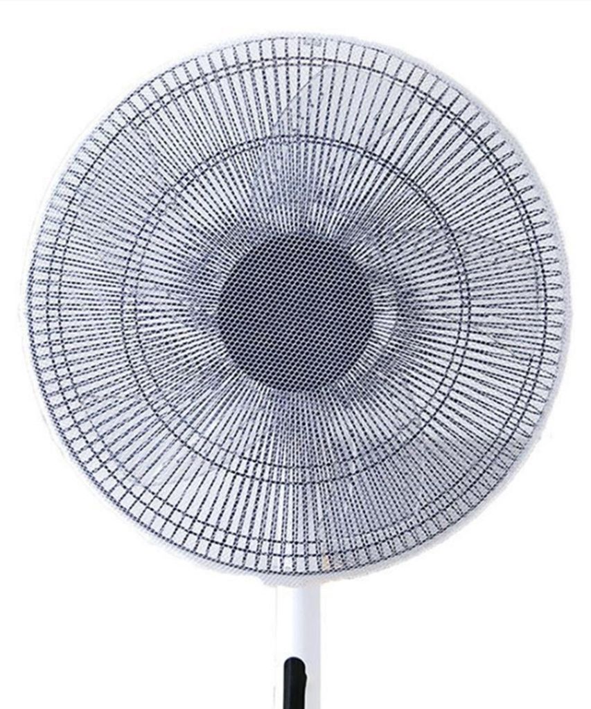 Runder Fingerschutz für elektrische Ventilatoren – Staubschutzhülle für Ventilatoren und Haushalt
