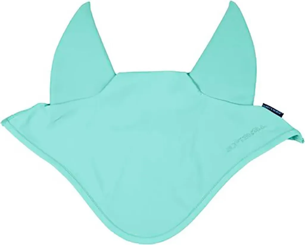 Bonnet Anti-Mouches Cheval Vert Cob en Softshell pour le Travail Quotidien
