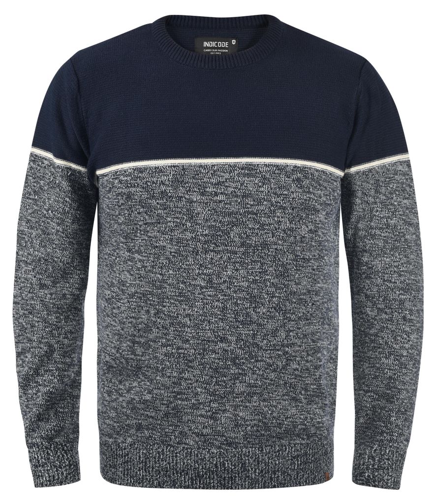 INDICODE IDLynn Herren Strickpullover Feinstrick Pullover Produktbild 
