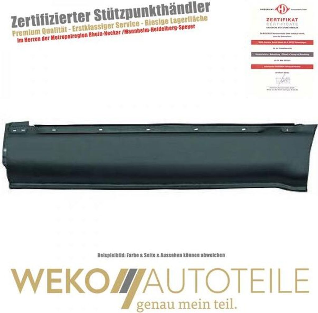 Seitenwand vorne links DIEDERICHS 9334041 passend für NISSAN OPEL RENAULT