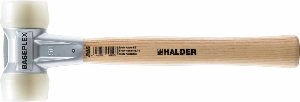 Martello Morbido Halder Baseplex 30mm - Delicato su Legno e Mobili