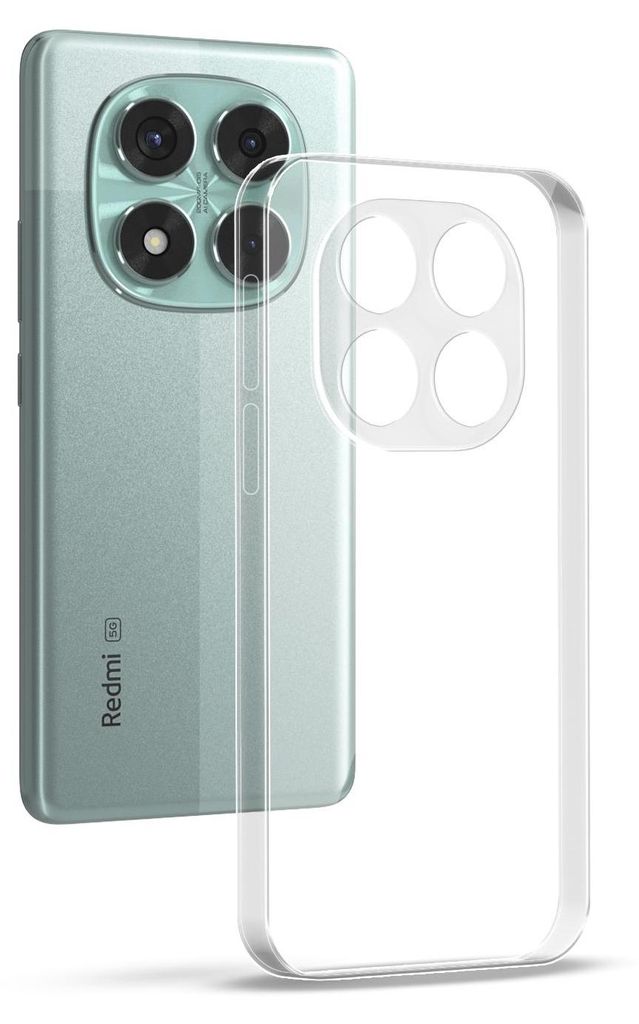 Handyhülle für Xiaomi Redmi Note 14 Pro Hülle Transparent Produktbild 