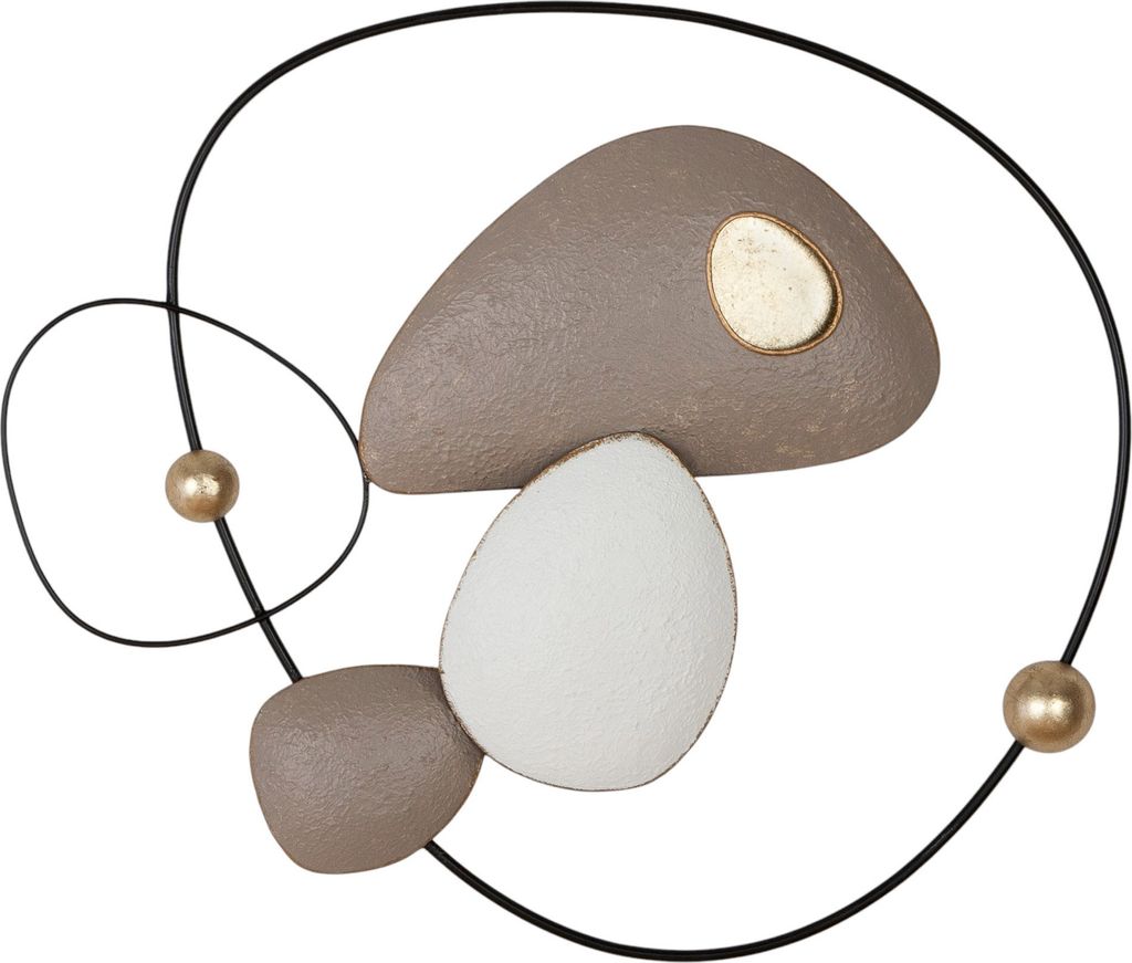 Casablanca by Gilde Wandrelief Endoso beige H. 52 cm, 84302