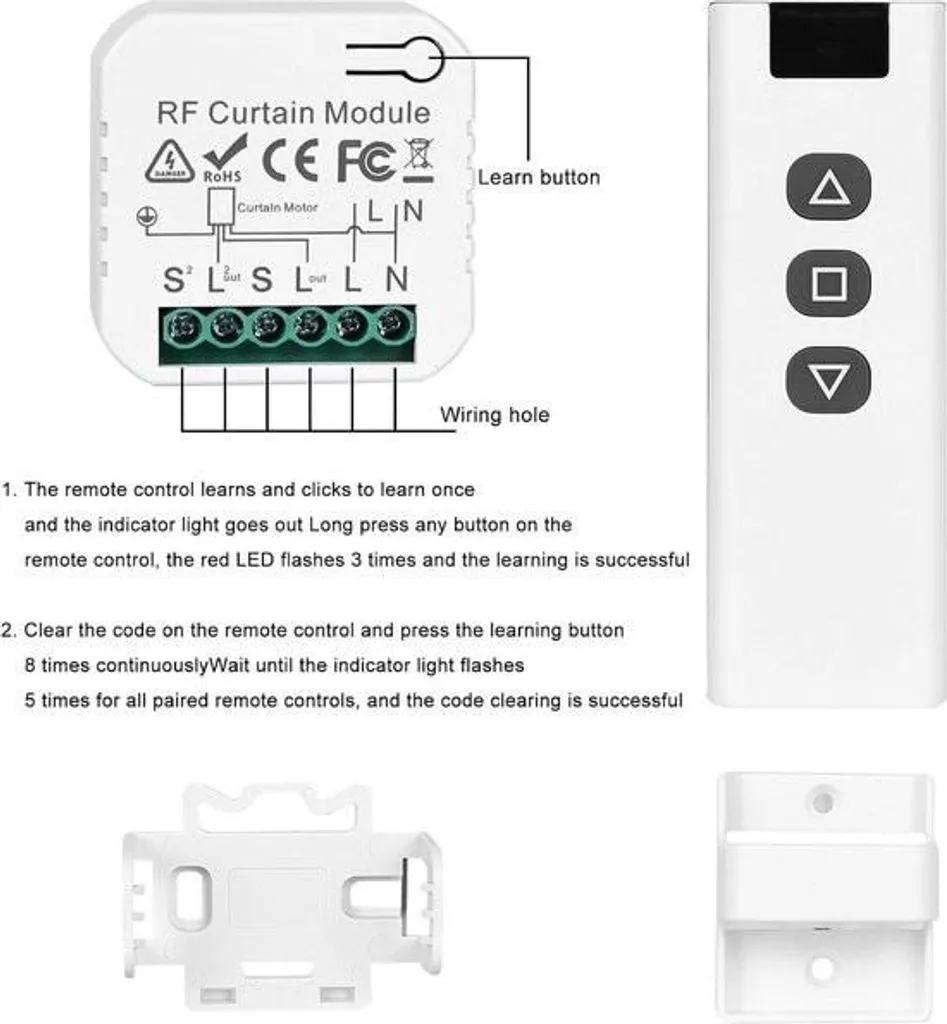 Commande sans fil pour volet roulant - Kit complet de modernisation - 3