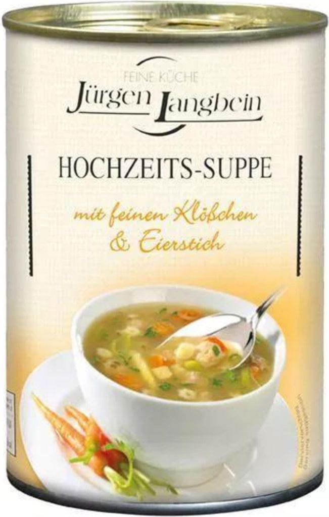 Jürgen Langbein Hochzeits-Suppe, 400ml Produktbild 