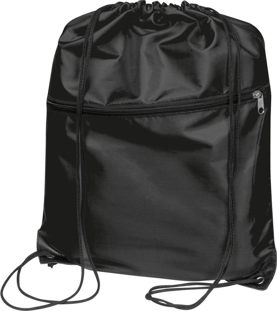 Gymbag / Sportbeutel / Turnbeutel aus RPET / Farbe: schwarz Produktbild 