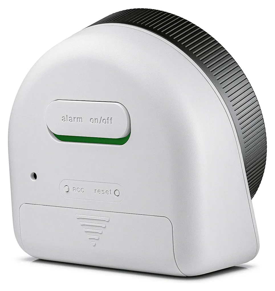 Réveil radio piloté blanc Braun BC 24 W DCF affichage LCD numérique - 4