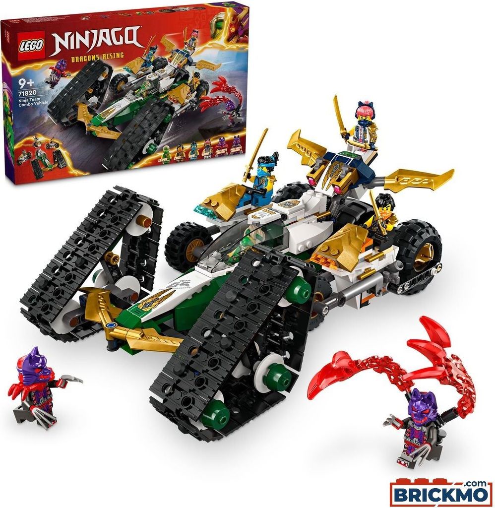 LEGO NINJAGO Wielofunkcyjny pojazd ninja, Zabawka dla Zdjęcie produktu 18