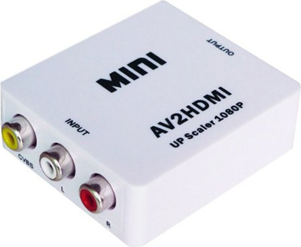 Prevodník Mini AV(RCA) na HDMI, 1080p, video a stereo zvuk Obrázok produktu 2