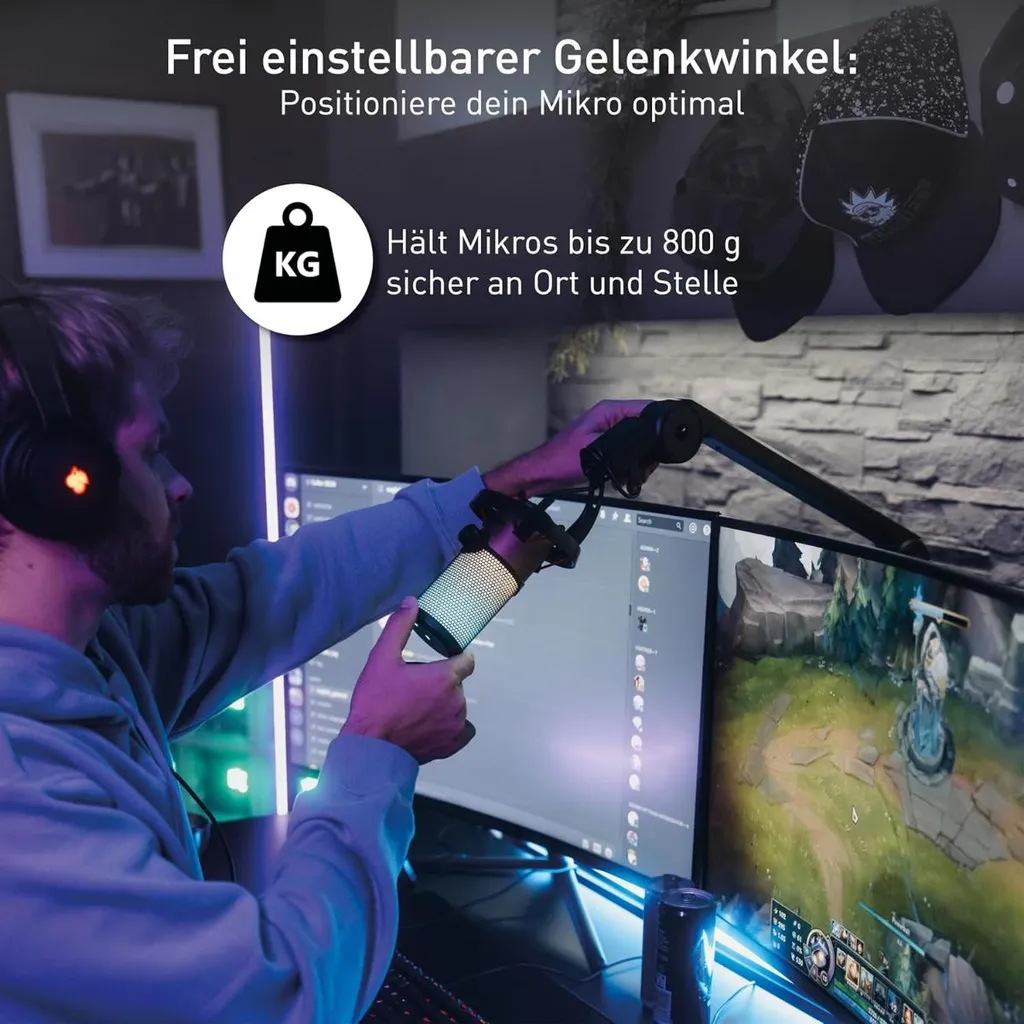 Pack Studio de Streaming avec Micro USB RGB et Support de Bureau CHERRY - 7