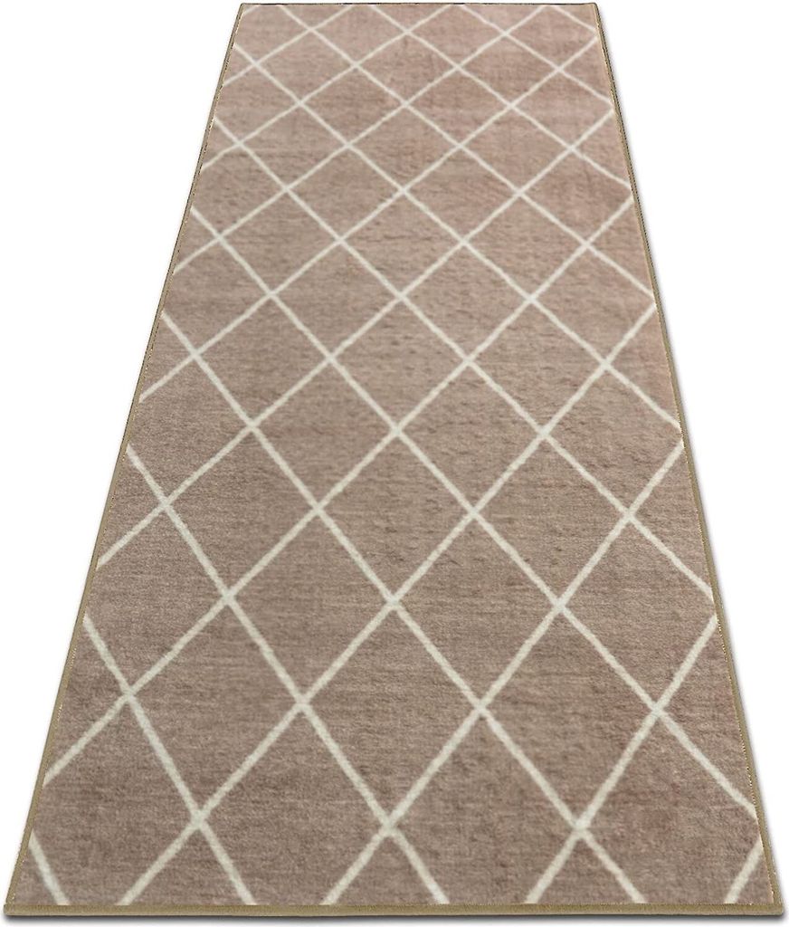 Teppich-Läufer auf Maß Cosenza Beige Breite: 80 cm, Länge: Produktbild 