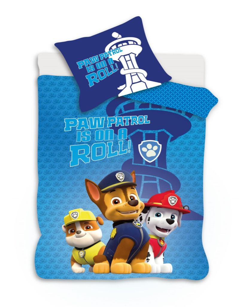 Dětské povlečení Paw Patrol 100 x 135 cm 100% bavlna Obrázek produktu 