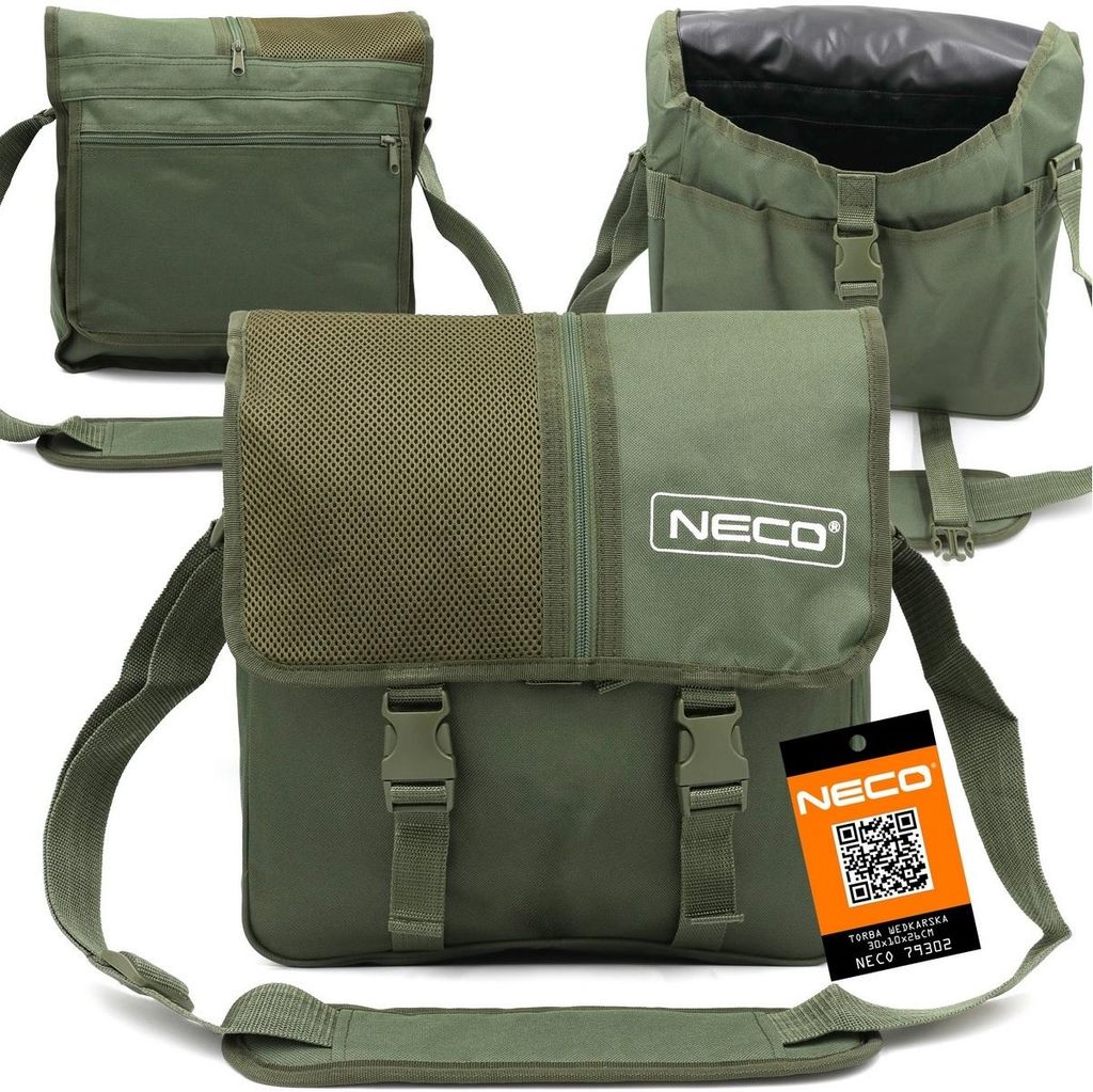 NECO torba wędkarska chlebak 7,8L – kompaktowa torba na Zdjęcie produktu 