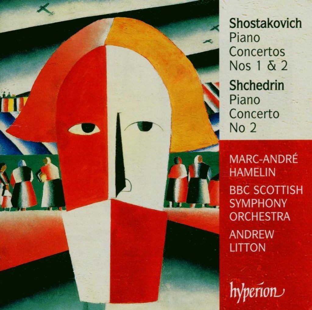 Dmitri Shostakovich : Piano Concertos (Litton, Bbc Scottish So, Hamelin) CD