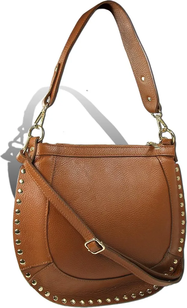 Toscanto D2OTTM105SN Borsa Tracolla Pelle Marrone Chiaro da Donna