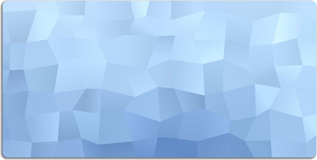 Schreibtischmatte Tischunterlage 100x50 cm Mauspad - Blaue Abstraktion.