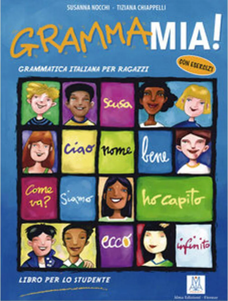 Livre de grammaire italienne Grammamia cahier exercices ados