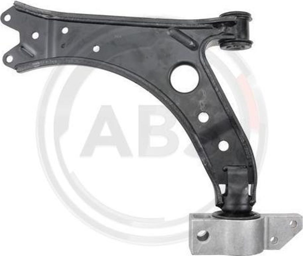 A.B.S. 210897 Querlenker, Radaufhängung OE 1K0407151AA(+) kompatibel mit A3 8P, Altea, Altea XL, Leon, Toledo, Octavia, Caddy, Golf Plus, Golf V, ...