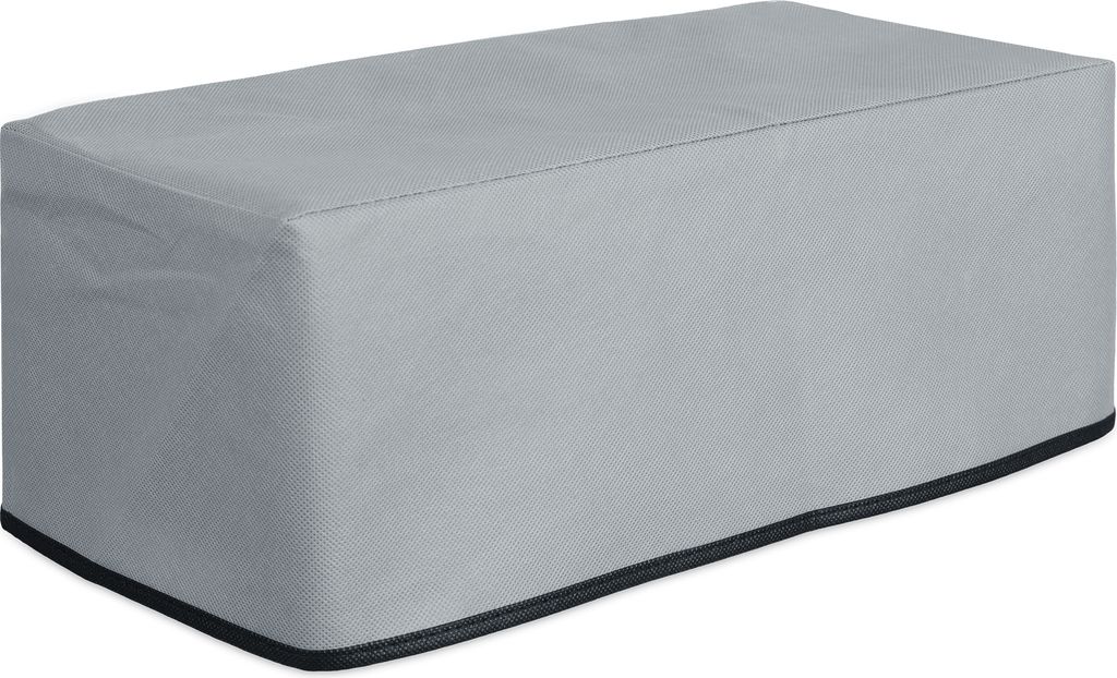 kwmobile Cover kompatibel mit HP DeskJet 3720 / DeskJet 3760 - Tasche Hülle Drucker - Staubschutzhülle Schutzhaube Schutzhülle - Hellgrau