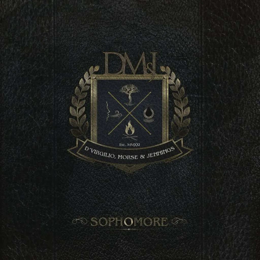 Sophomore Album Vinyle Rouge D'Virgilio Morse Jennings Edition de Collection
