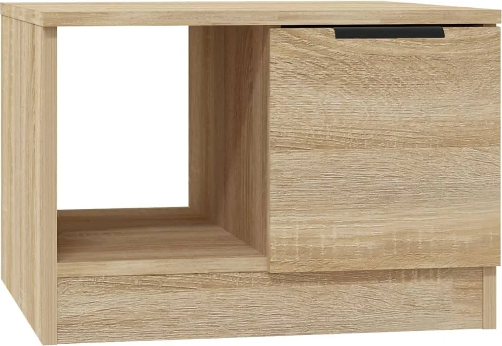 Tavolino Maison Exclusive Rovere Sonoma 50x50x36 cm - Arredo Moderno - 2