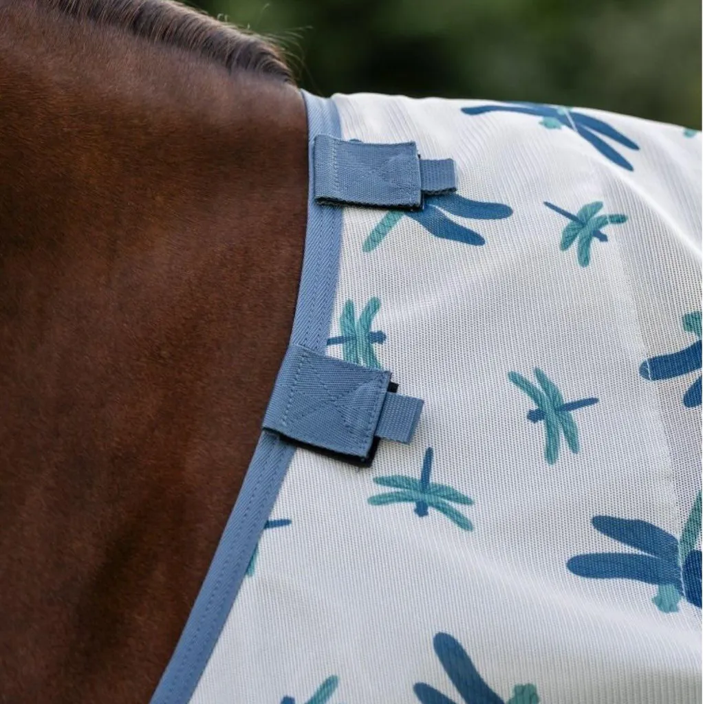 Couverture anti-mouches intégrée Horseware Amigo pour cheval en maille - 6