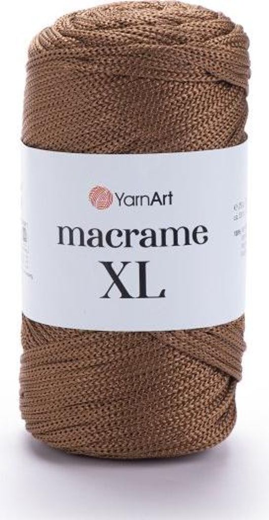 Yarn Art Macrame XL 151 Kakao Polyester Kordel 3mm 250g Produktbild 