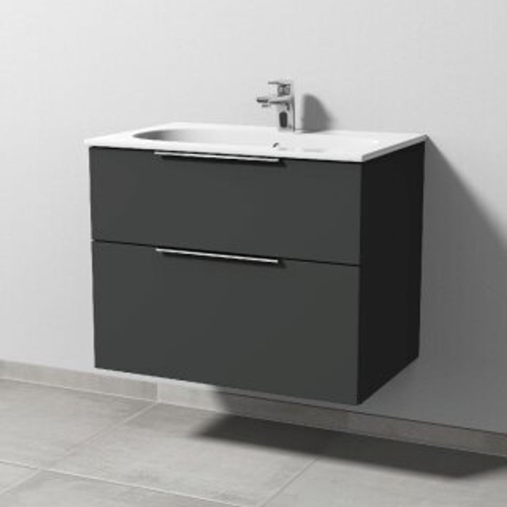 SANIPA UP4111B Waschtischunterbau mit Auszügen 3way