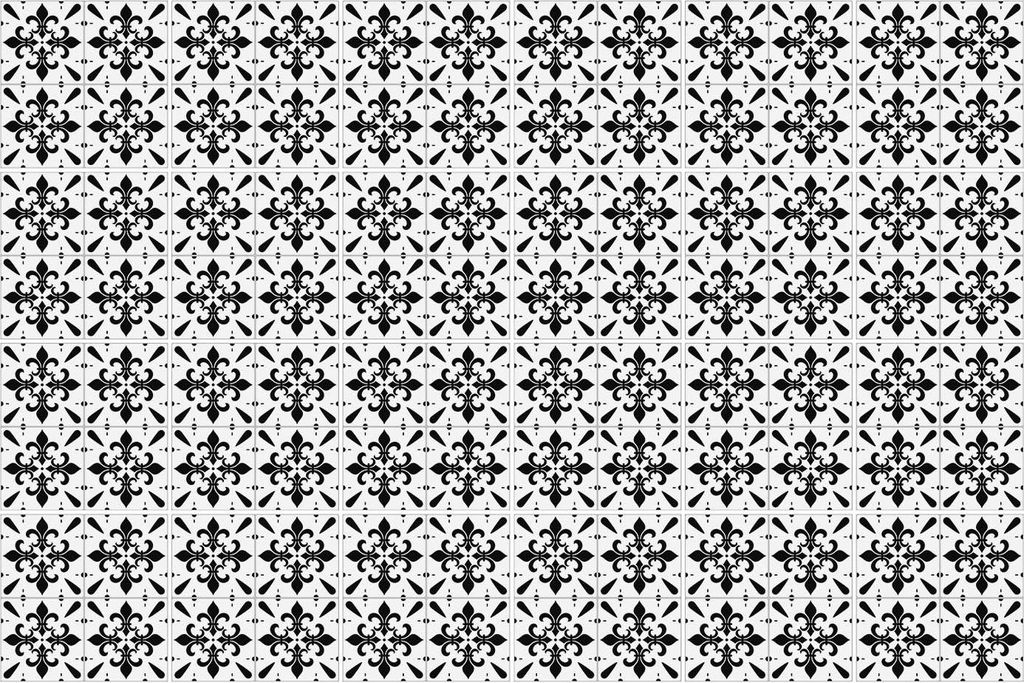 Fliesenaufkleber 20 x 20 cm – 24 Stück – Selbstklebend – Wasserfest – Pflegeleicht – Hitzebeständig – Für Küche & Bad – Elegante ...