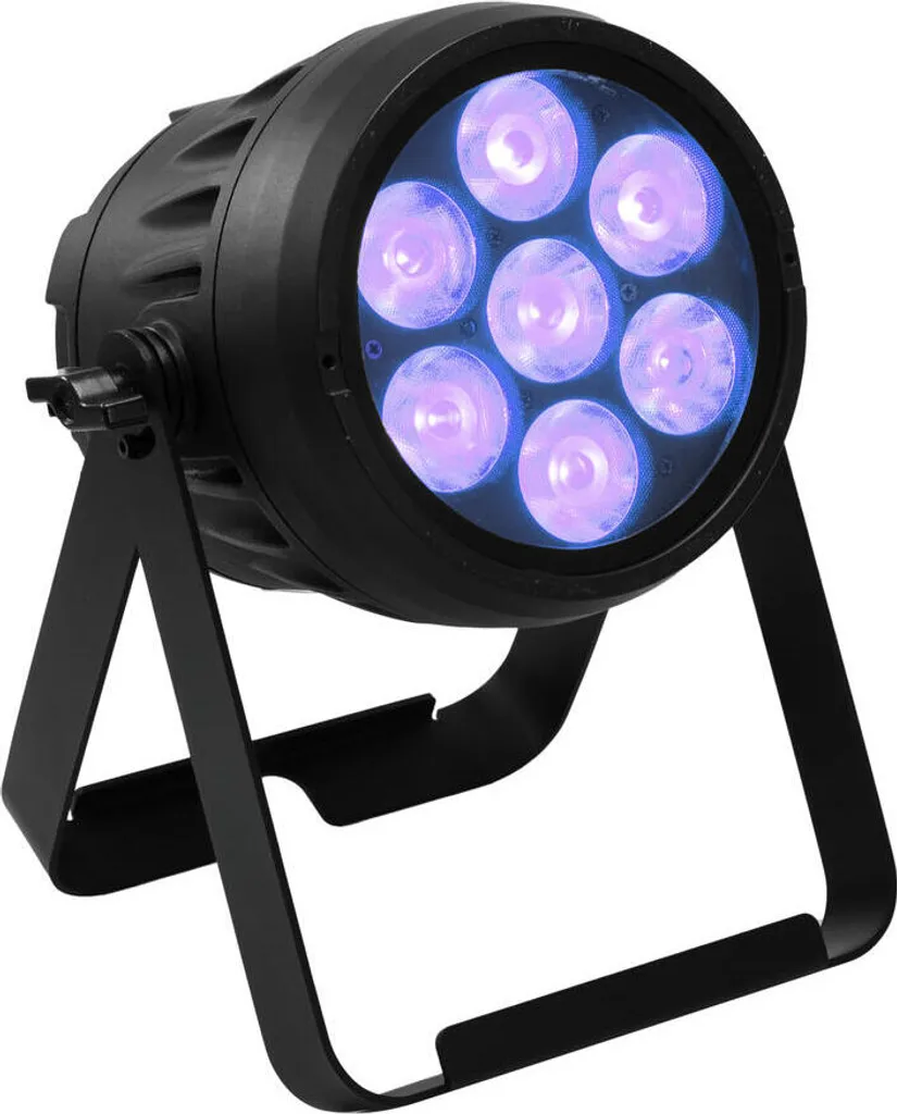 Spot LED Extérieur 7x10W RGBL EUROLITE IP PAR pour Soirée et Jardin