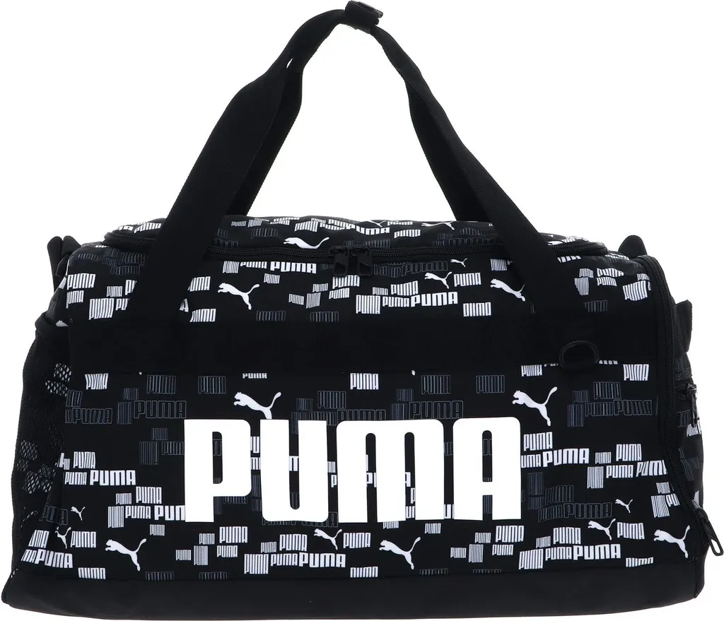 Recensione PUMA Challenger Duffel Bag Black AOP - Borsa Sportiva S/M