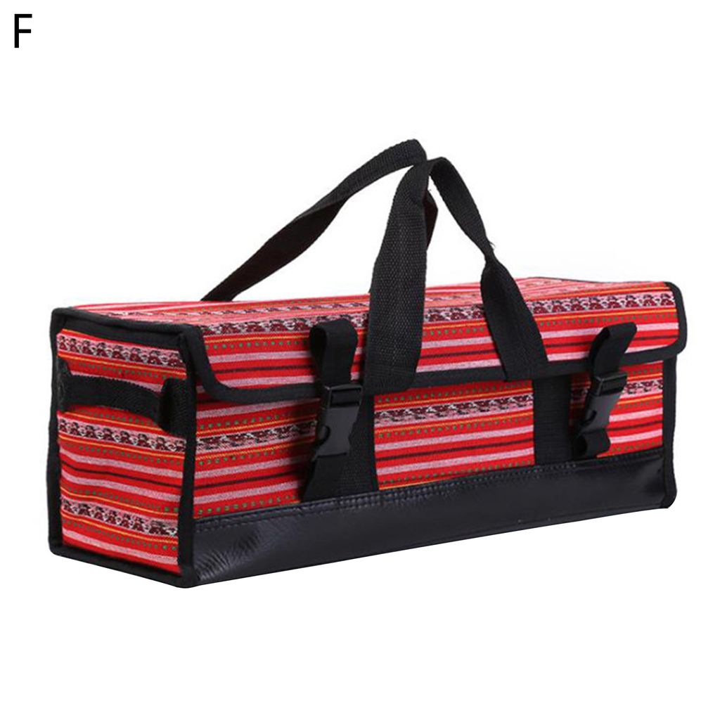 Wasserdichte Zelt-Werkzeugtasche, modischer Druck, Oxford-Stoff, große Kapazität, Zeltnägel-Tasche für den Außenbereich