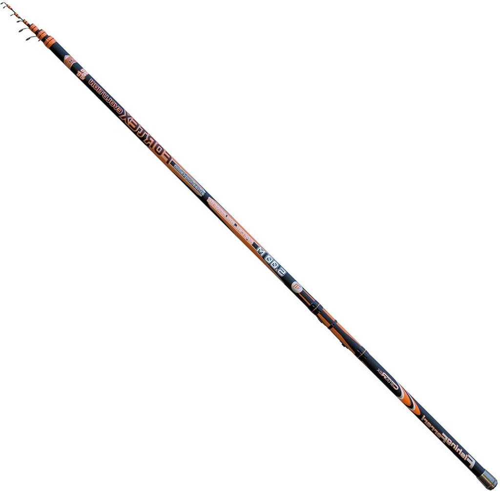 Fishing Ferrari Carborex Fortex Evolution Bolognese Rute Schwarz 7.00 m / 100 g Schwarz 7.00 m