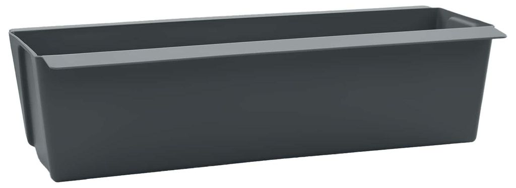 Blumenboxen für Euro-Paletten 24 pcs Grau 36 x 13,5 x 9,5 cm