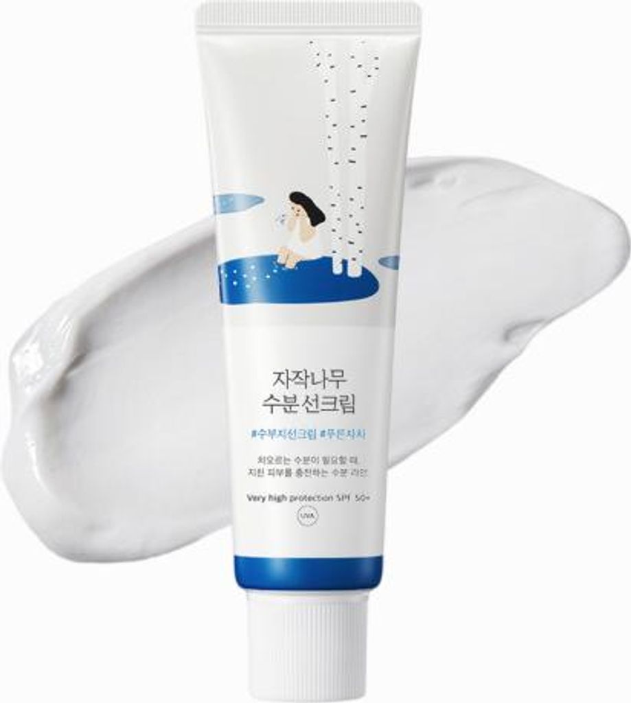 Round Lab Birch Juice Bräunungscreme Moisturizing Sun Cream SPF50+ PA++++ 50 ml