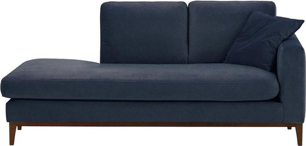 Rechtsseitiges Chaiselongue Covex Wood-Velluto 11-dark oak