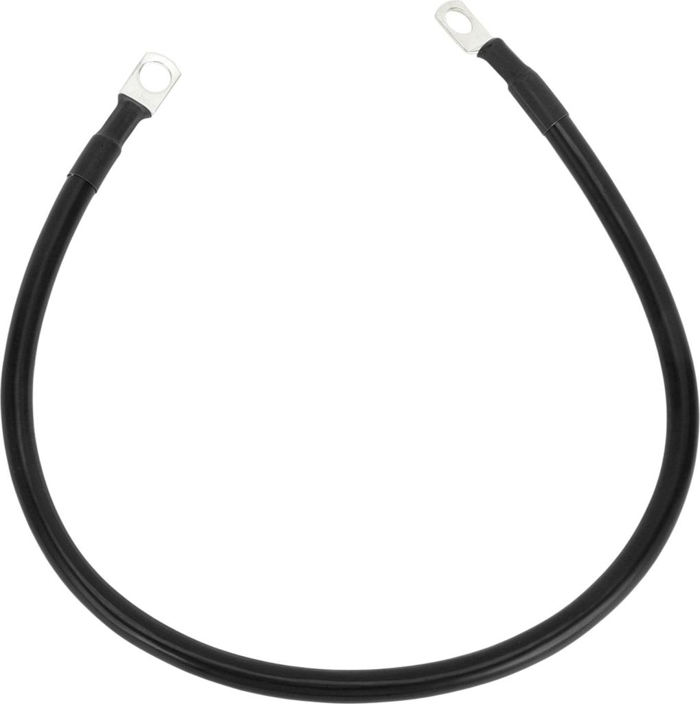 1 Stk. Universal Batterie-Wechselrichter-Kabel 5/16" Lug 1,5FT Batteriekabel 5 AWG Gauge Schwarz Verzinntes Kupfer