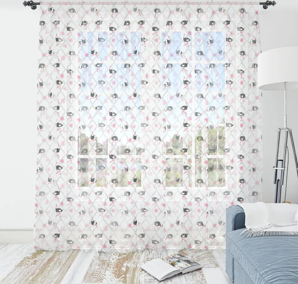Arazzo Lavabile ABAKUHAUS Foglie Palma Rosa - Arredo Casa 210x274