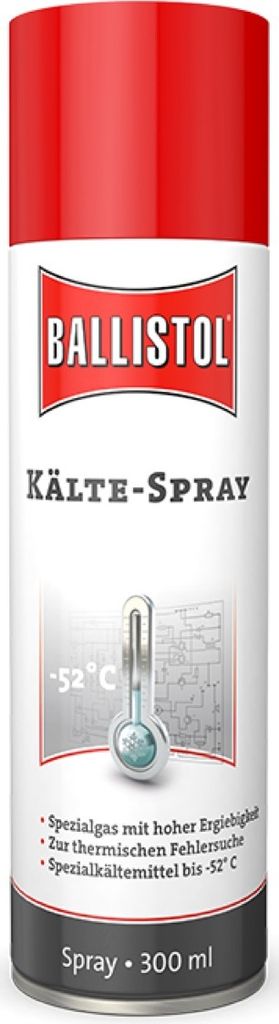 BALLISTOL Kältespray 1 Sprühdose 300 ml Spezialkältemittel bis -52°C 25293 brennbar