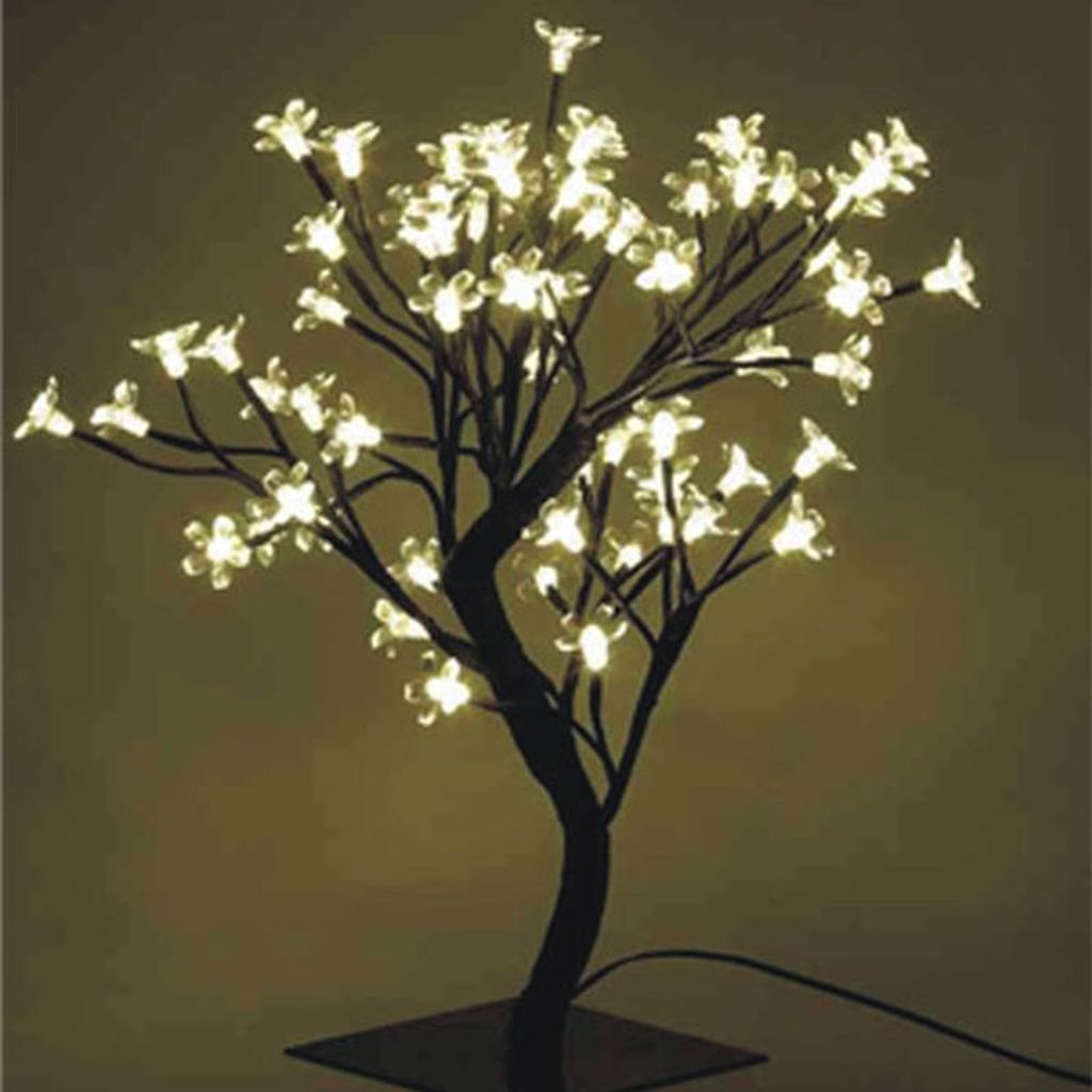 LED Baum mit Blüten 45 cm - außen, Weihnachten Produktbild 