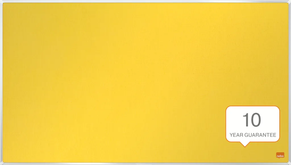 Nobo Impression Pro 1915429 Tableau Feutre Jaune 40x71cm - Notes - 3