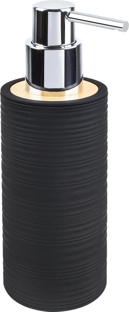 Distributeur de savon liquide pour évier et lavabo - Noir 300 ml