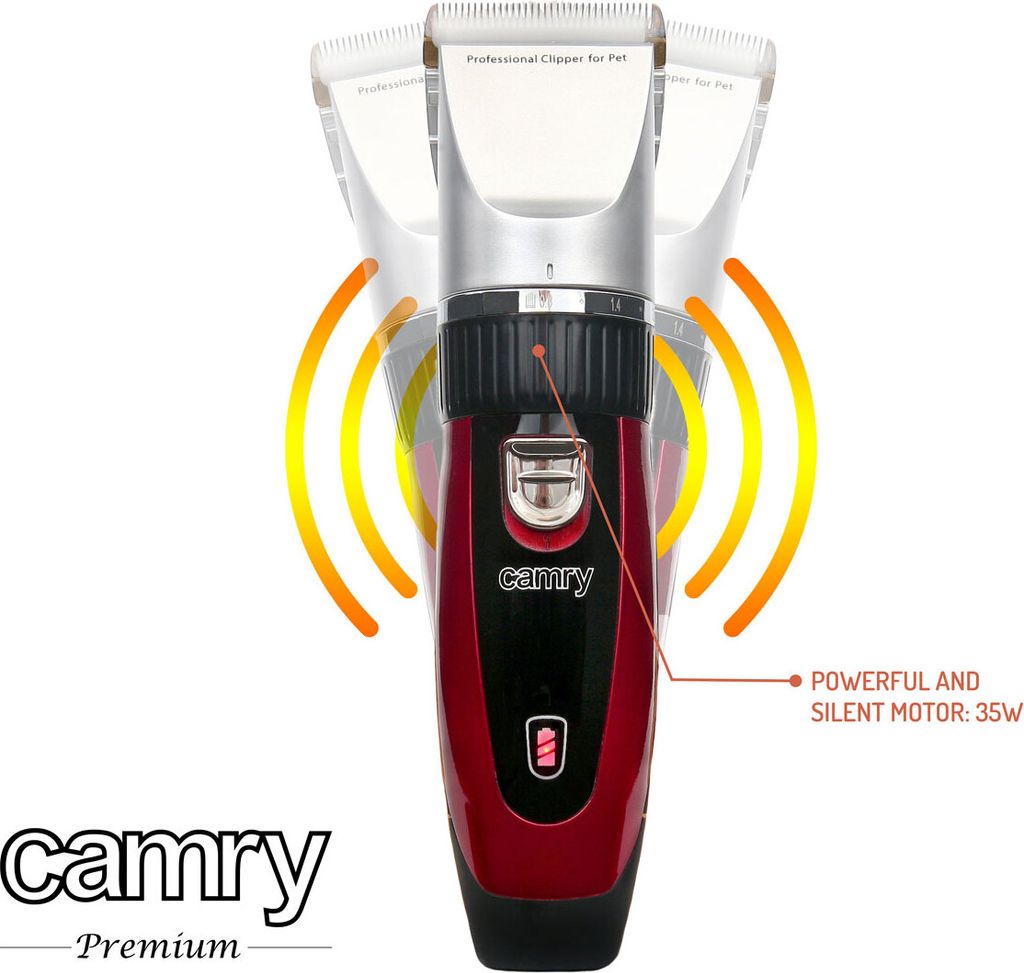 Zastrihávač na chlpy domácich zvierat Camry | Zastrihávač Obrázok produktu 15