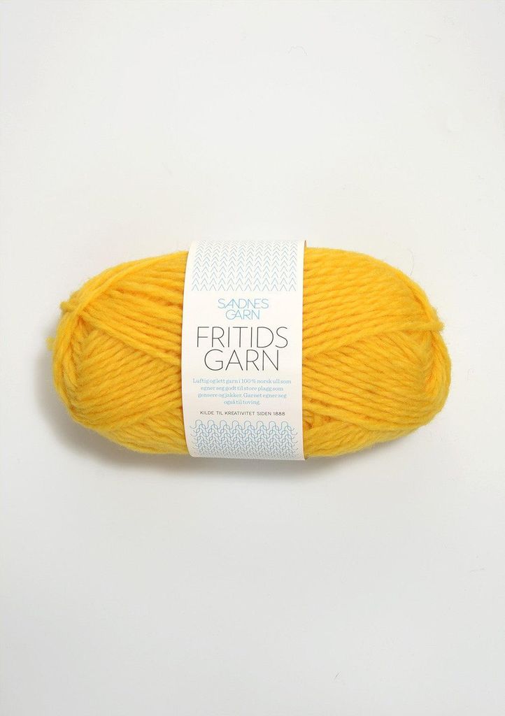 Fritidsgarn col. 2206 daffodil ca. 70 m 50 g Produktbild 