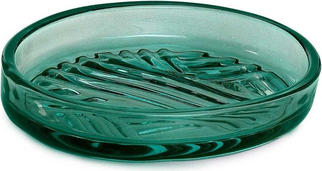 Seifenschale aus Glas in grüner Ausführung | Fiordaliso