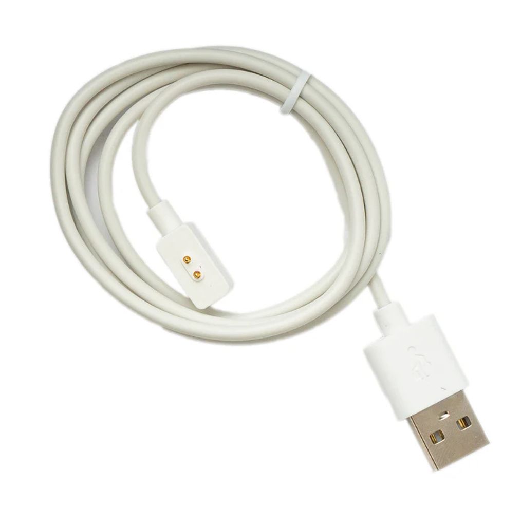 SYSTEM-S USB 2.0 Kabel 100 cm Ladekabel für Redmi Watch 4 Smartwatch Adapter in Weiß
